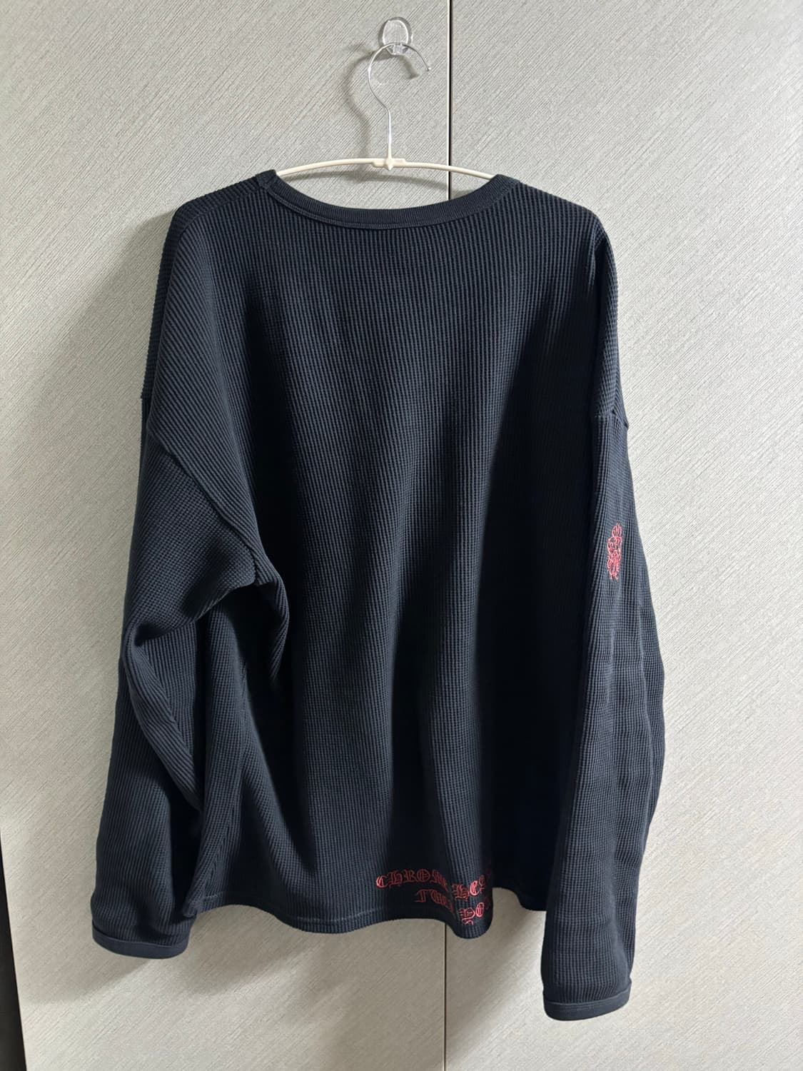 90s 크롬하츠 올드 대거 써멀 와플 롱슬리브 L 상품이미지2