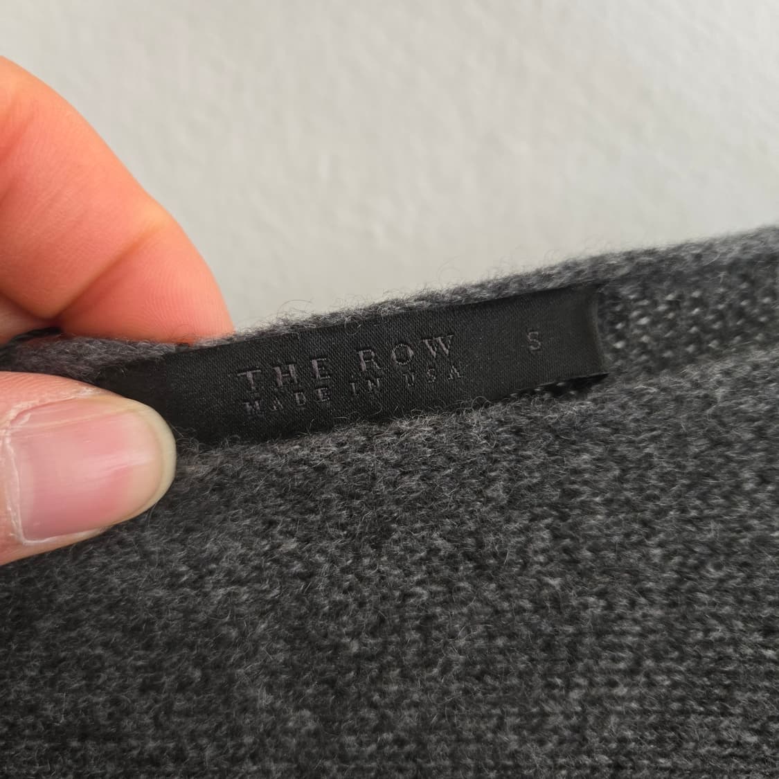 더로우 캐시미어100 니트 상품이미지2