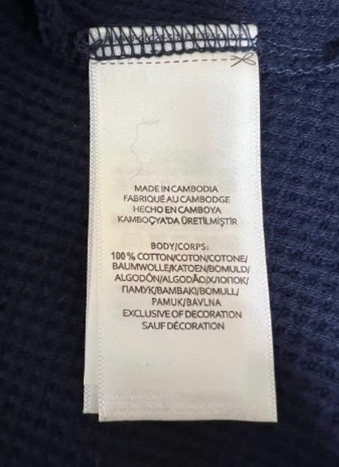 폴로랄프로렌 남성 와플라운드티셔츠 XL/100 상품이미지4