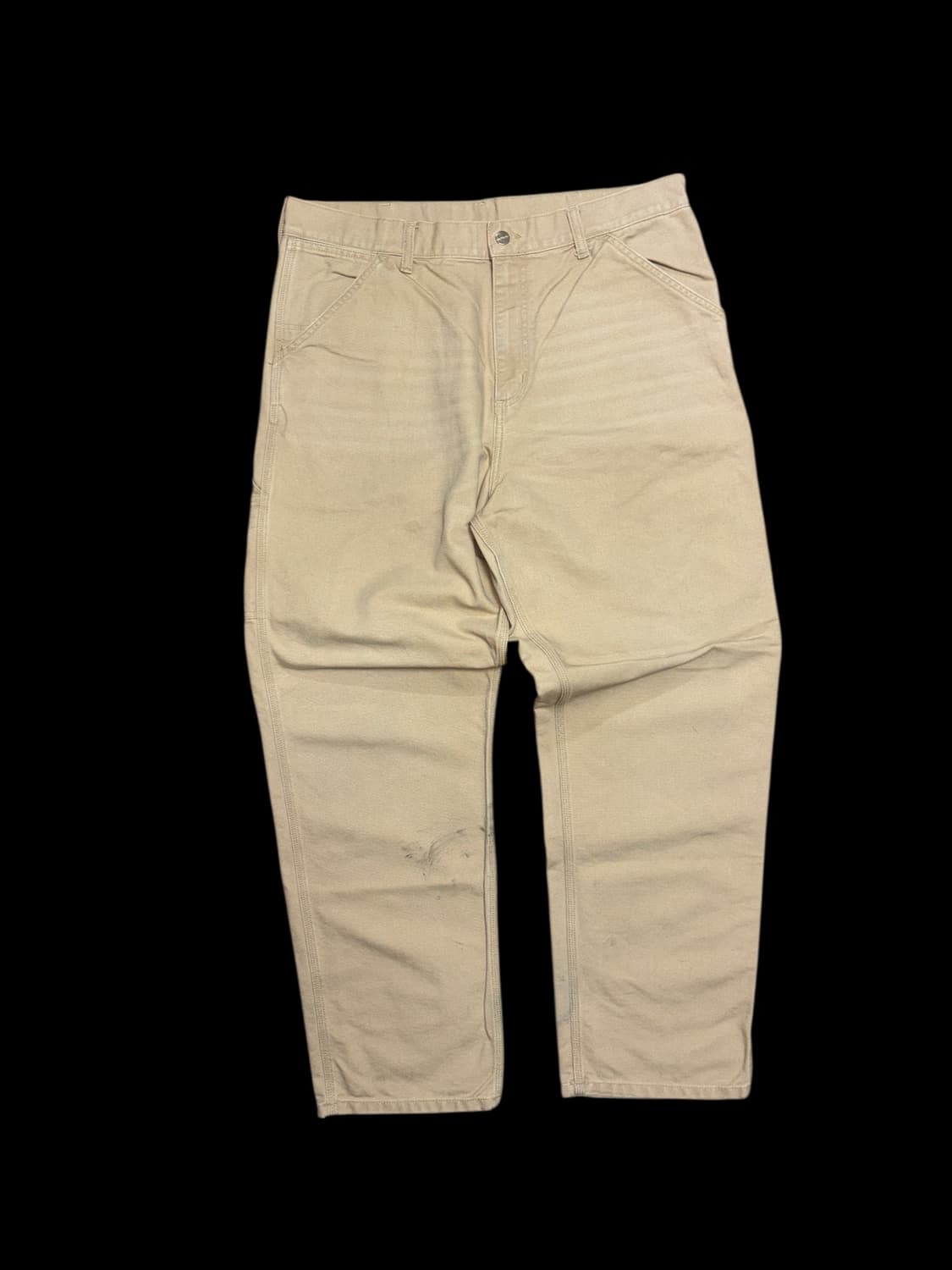 칼하트 wip 싱글니 카펜터 와이드 팬츠 상품이미지4