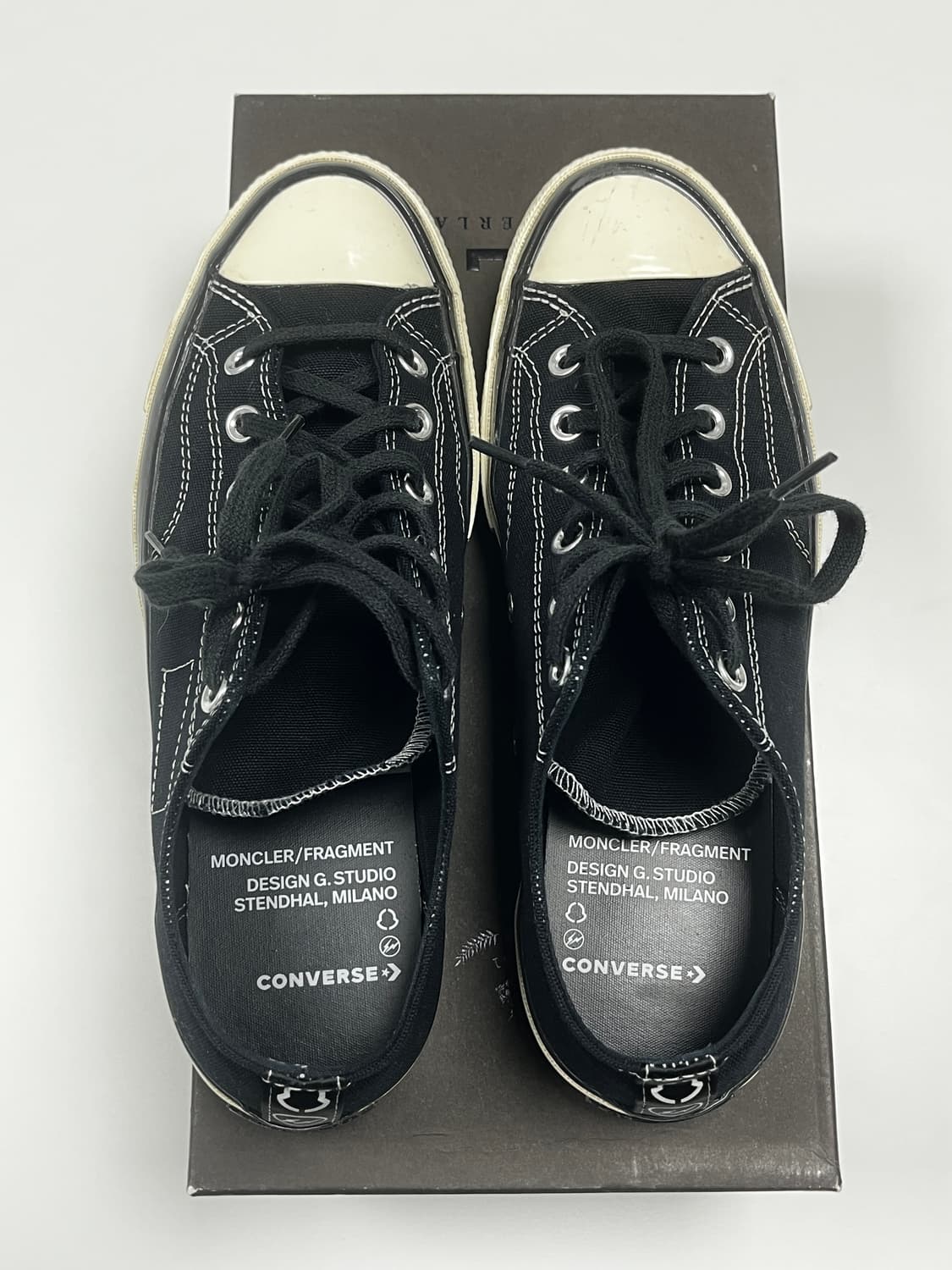 컨버스 x 몽클레어 프라그먼트 척70 로우 US8 (260) 박스포함 상품이미지2