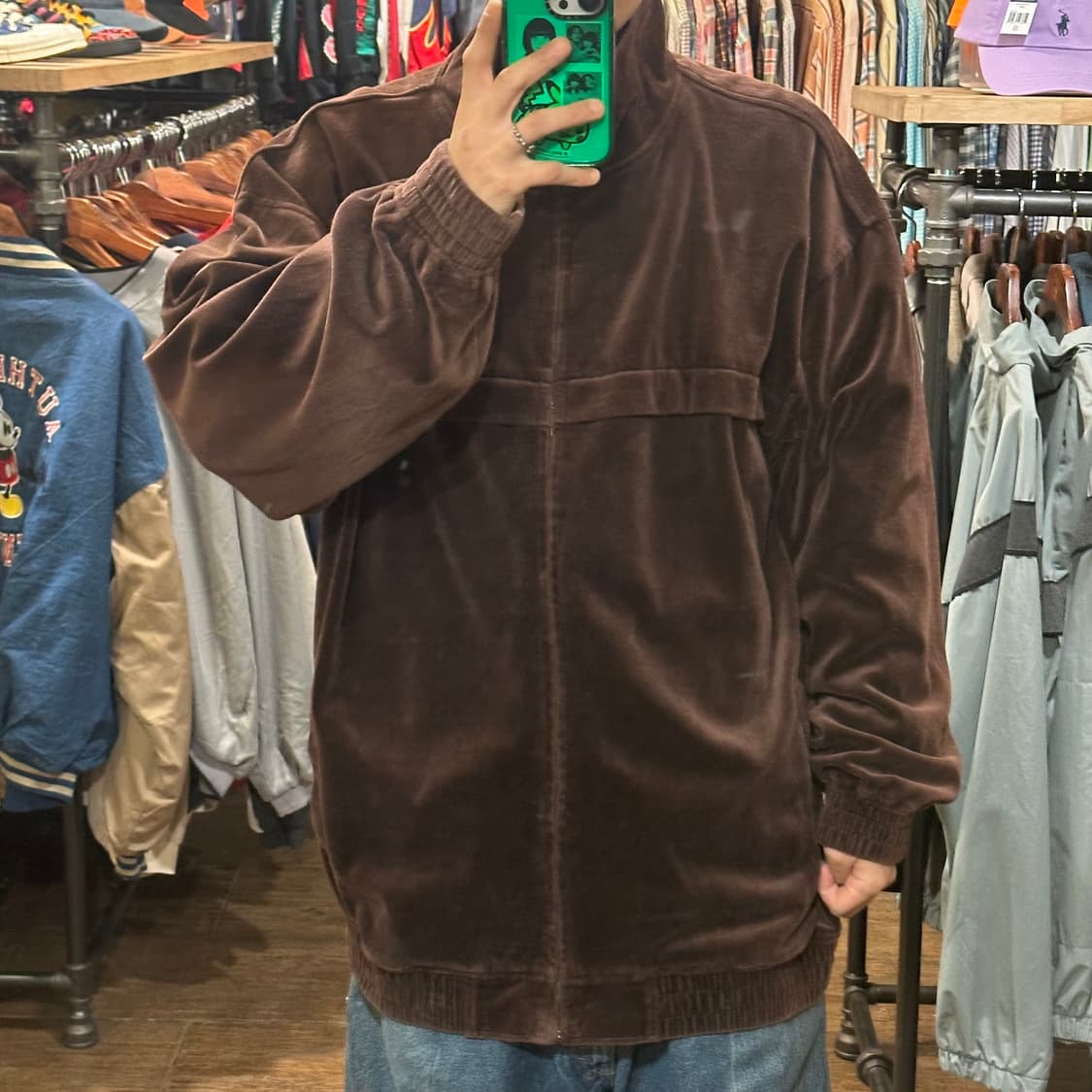 [HI] 빈티지 플리스 브라운 상품이미지2