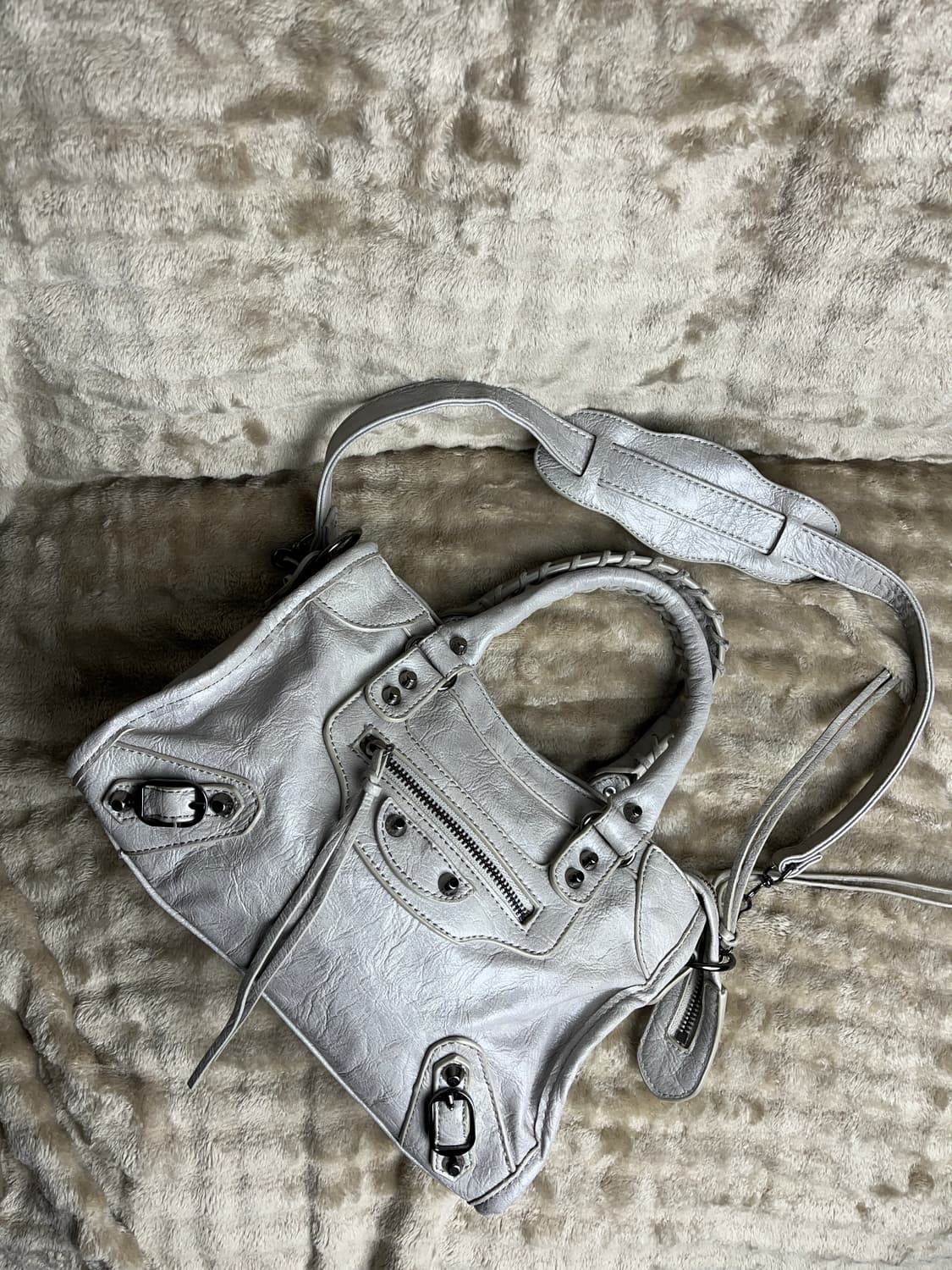 VTG 가죽 숄더백 || 발렌시아가 ST 상품이미지2