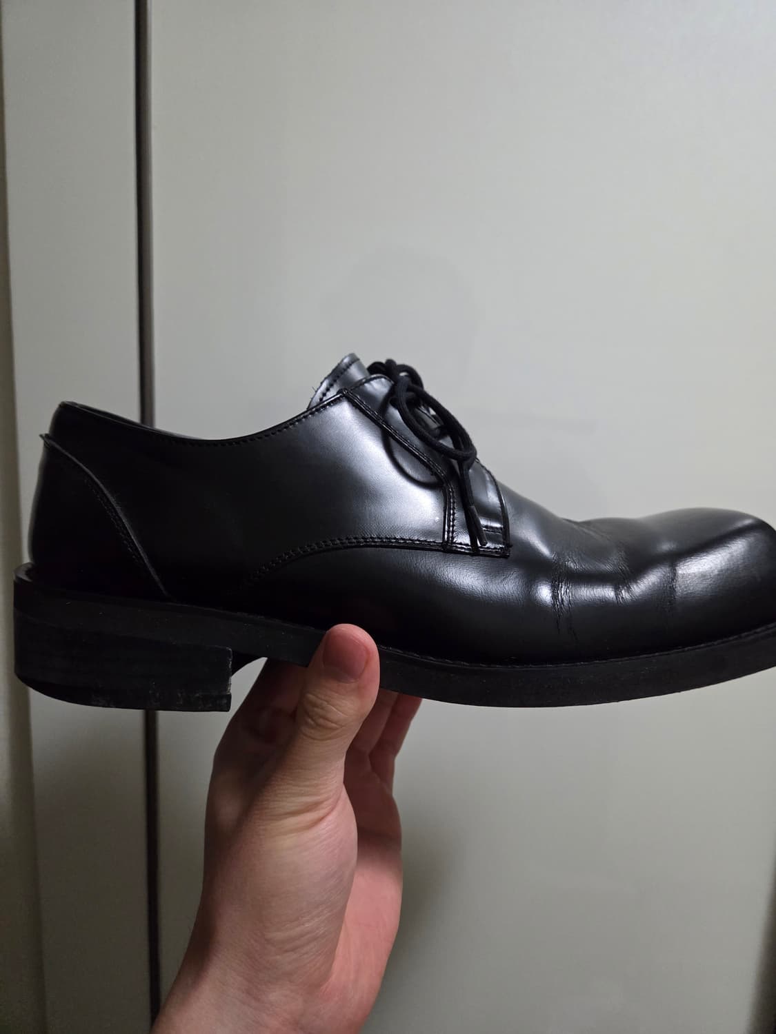 [255]로맨틱무브 스퀘어토 더비 슈즈 상품이미지5