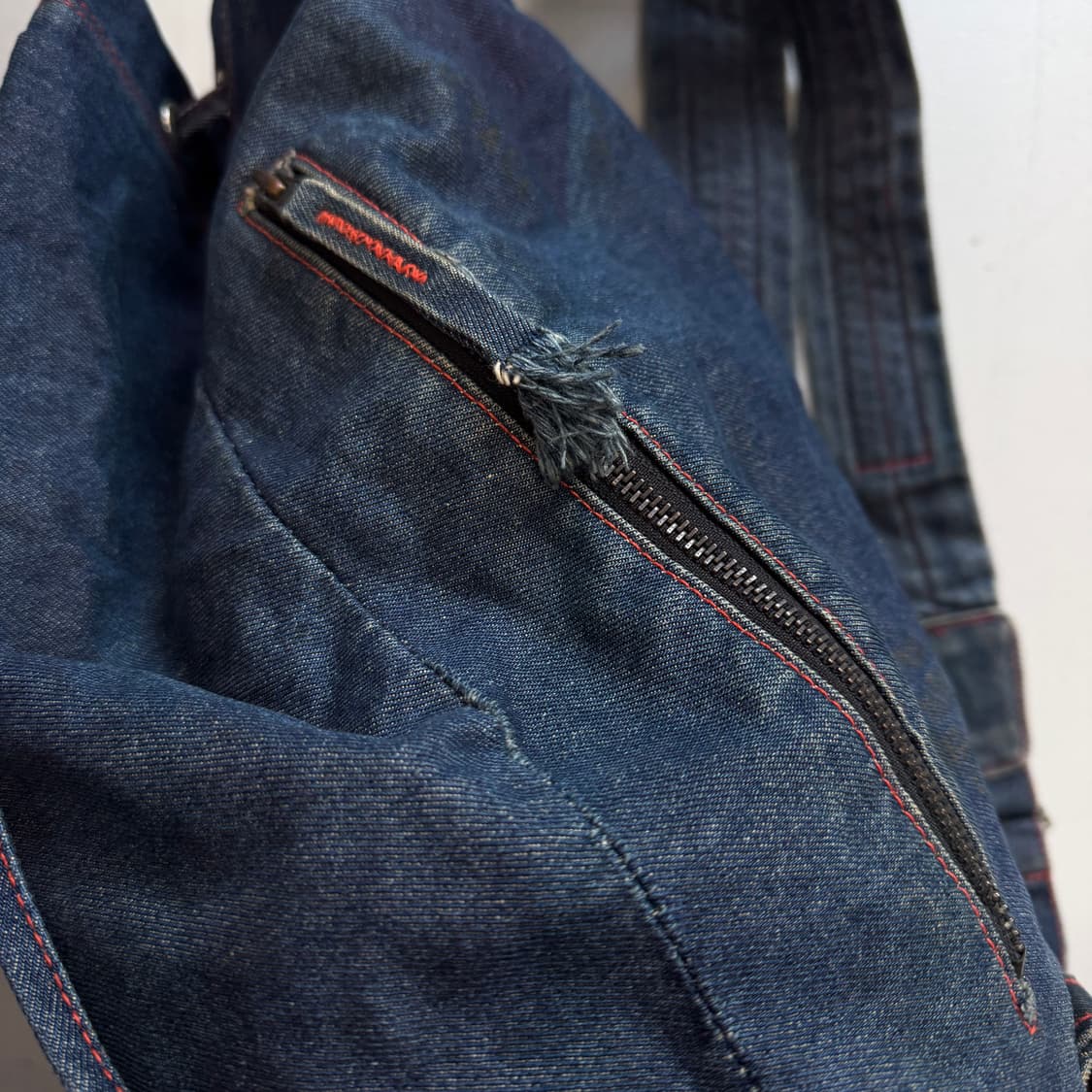 아메코 USA 데님 복조리 백팩 상품이미지6