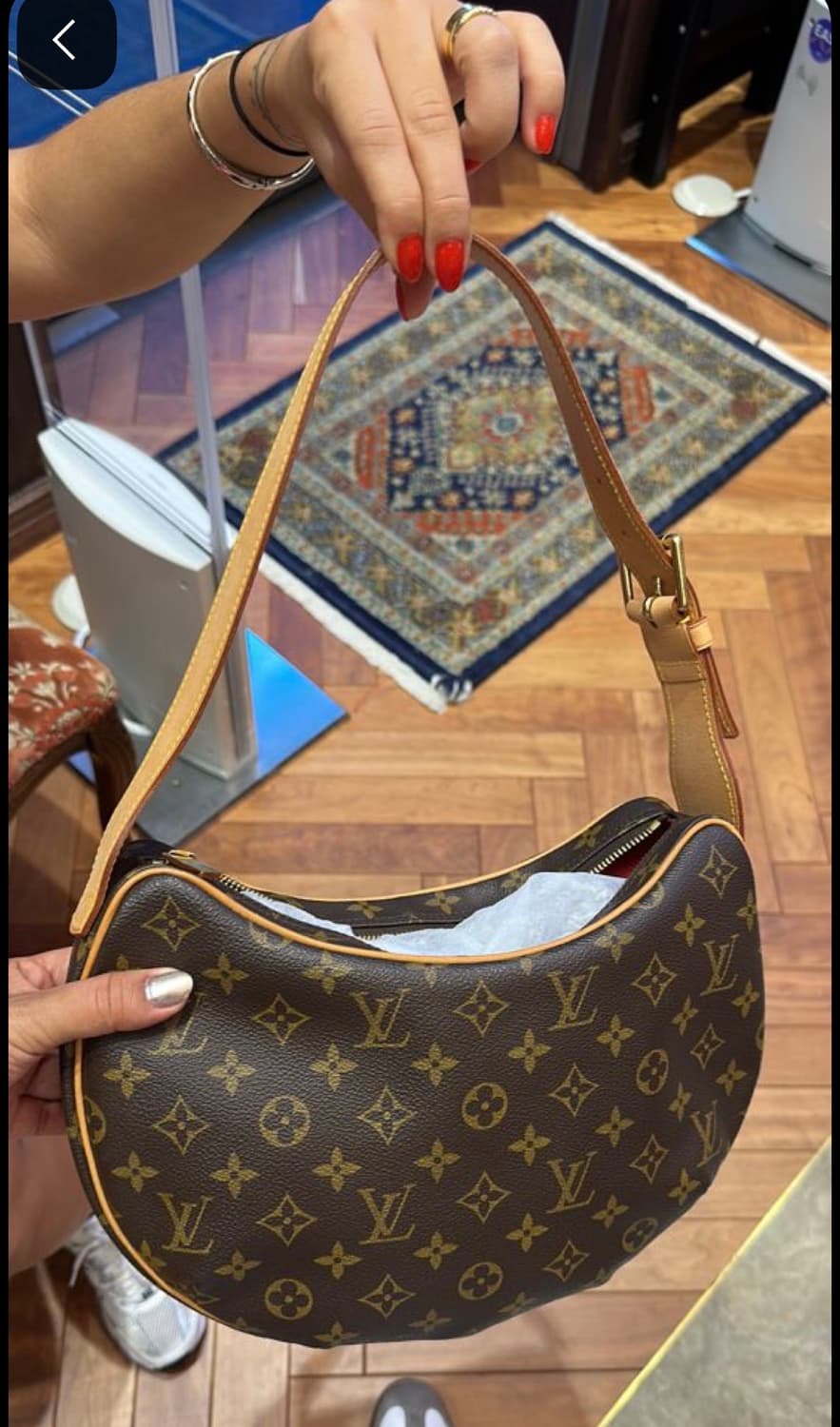 루이비통 모노그램 크로와상 숄더백 상품이미지5