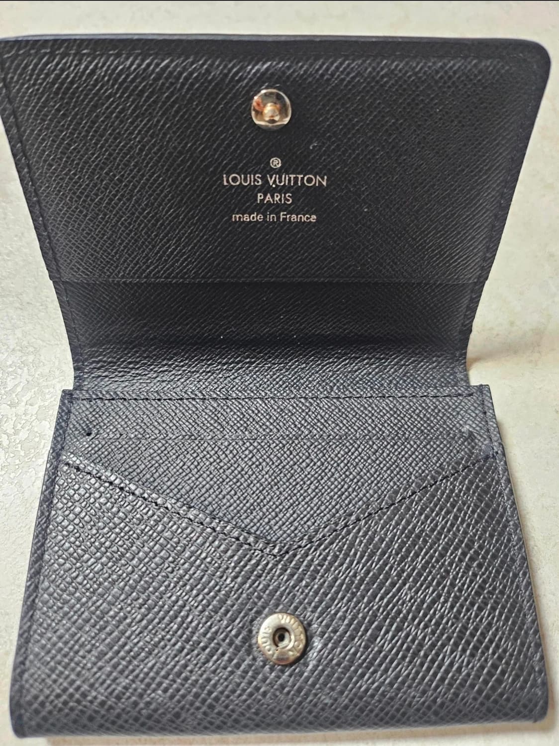 루이비통 엔벨로프 블랙 반지갑 상품이미지2