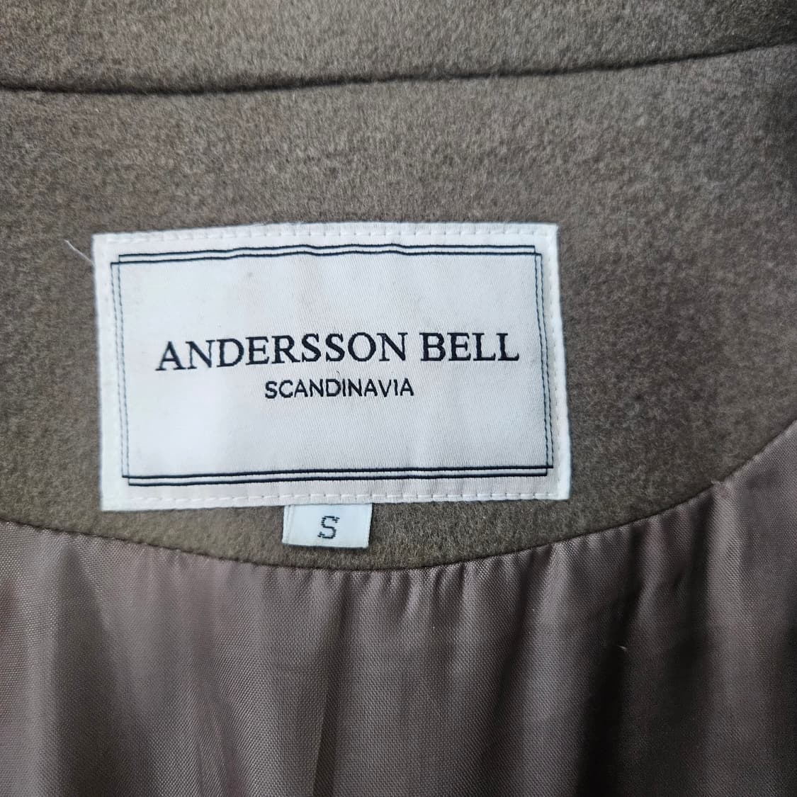 S 앤더슨벨 여성 울 롱코트 0330Y 상품이미지3