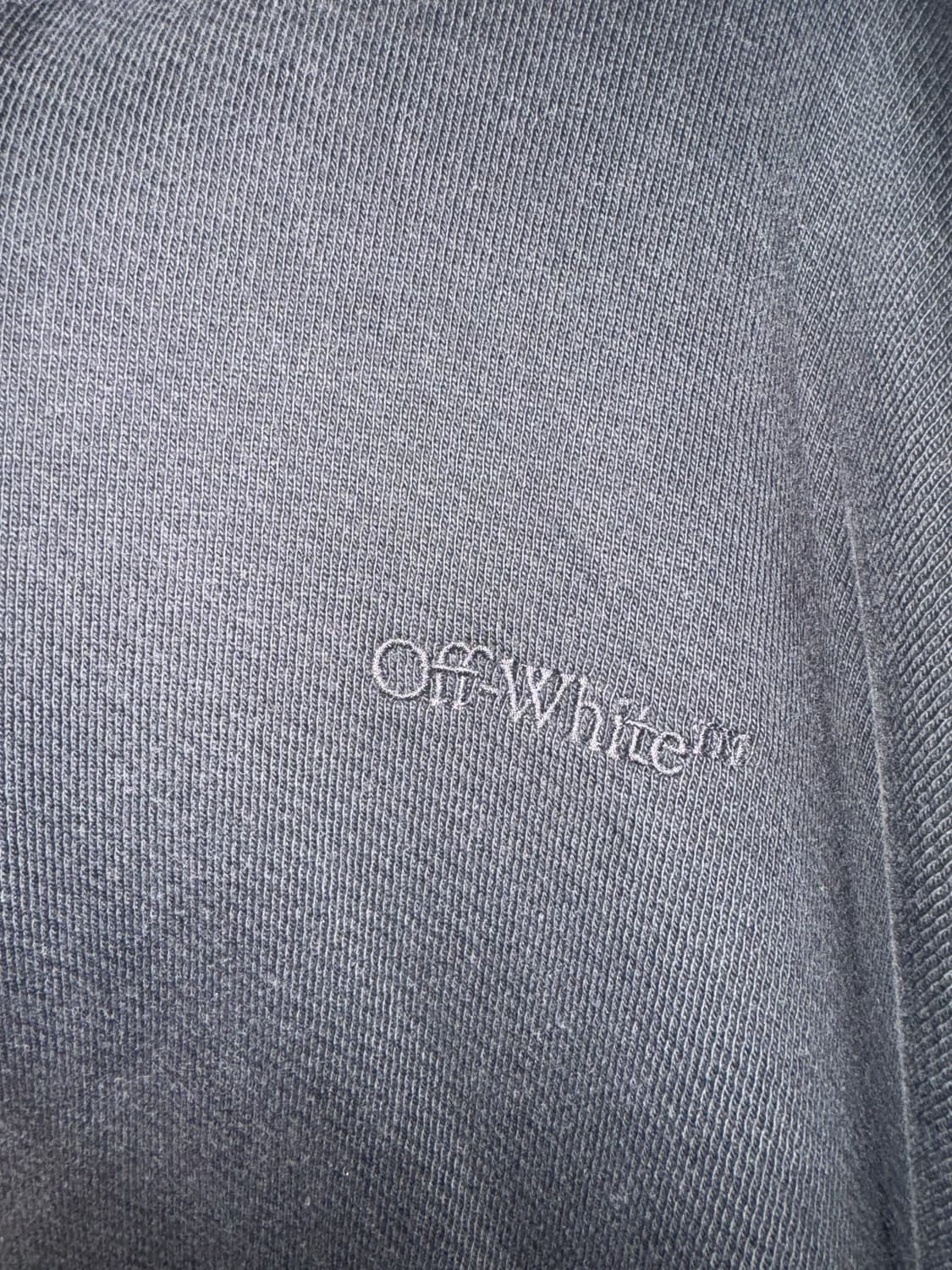 오프화이트 다이애그널 아일렛 후드 상품이미지2