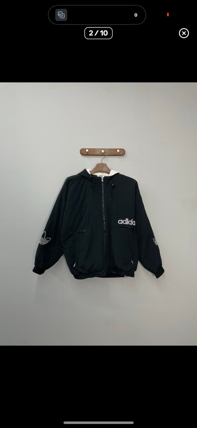 아디다스 올드스쿨 빅 트레포일 바람막이 A3171 상품이미지2