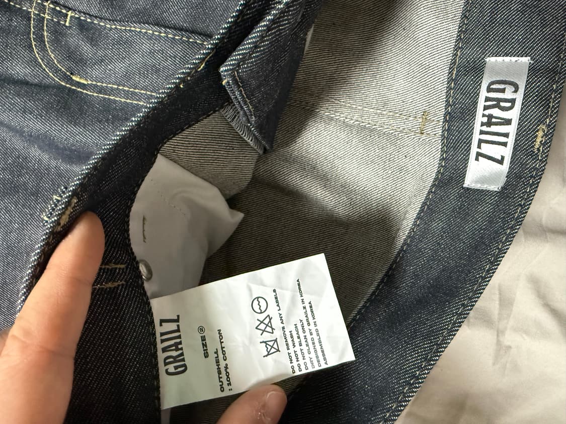 그레일즈 코인서울 카펜터 데님 2사이즈 상품이미지3