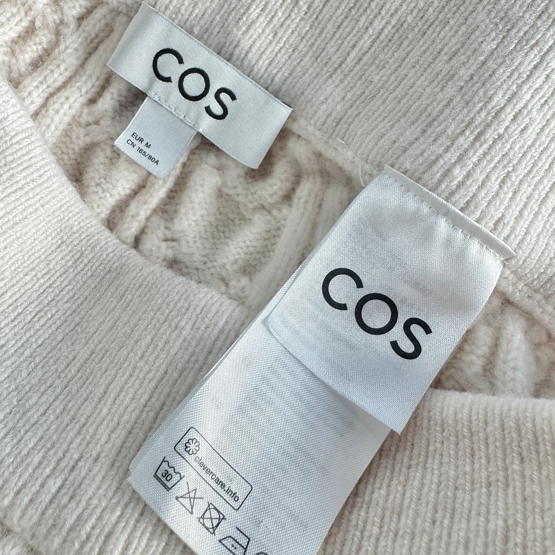 코스 COS 25 케이블 니트 울 트라우저 상품이미지3