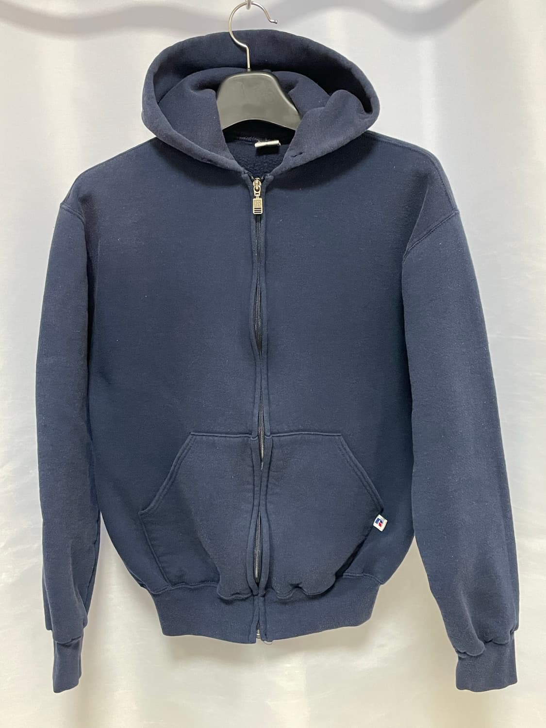 [D.O Vtg] 90s 러셀 50/50 후드 집업 네이비(M) 상품이미지2