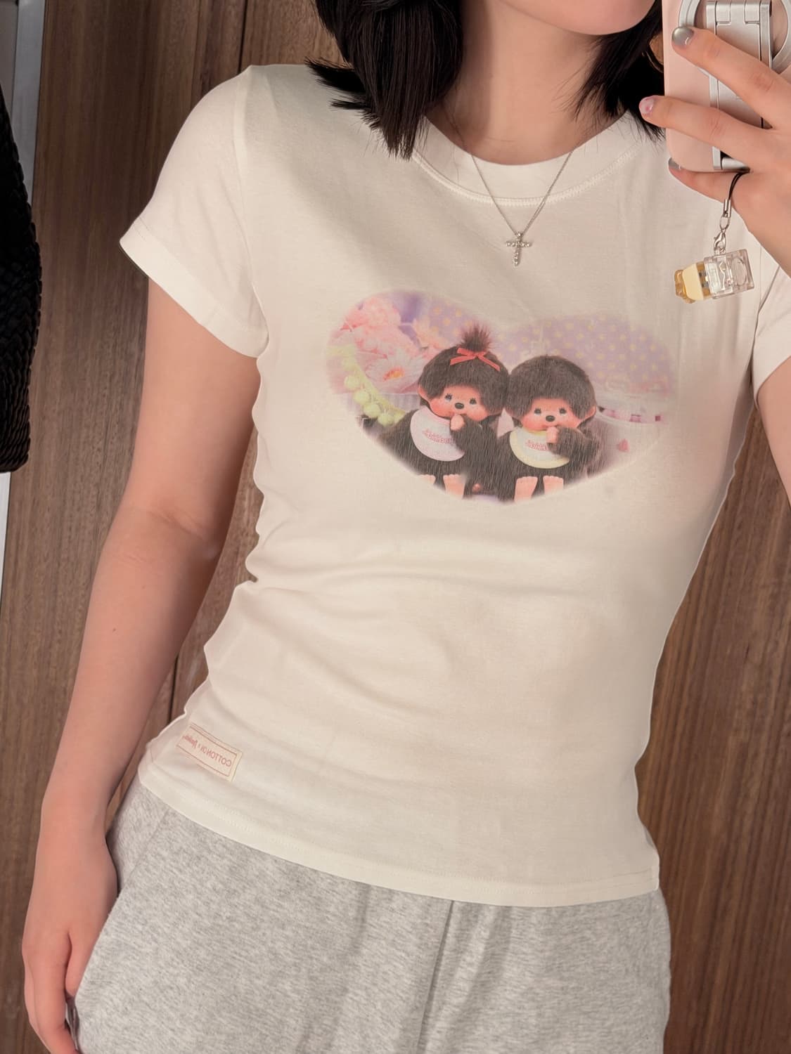 몬치치x코튼온 콜라보 에코백 상품이미지2