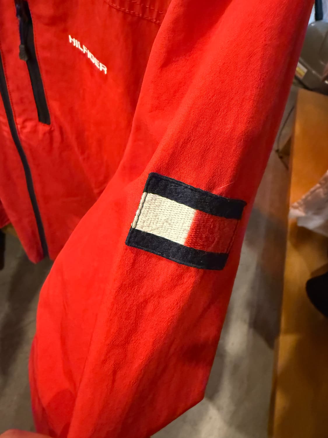 타미힐피거 레드 자켓 상품이미지6