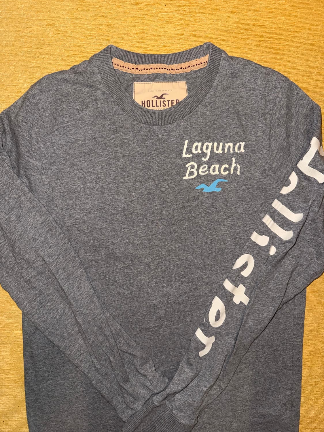 홀리스터 그레이 긴팔티 S 상품이미지2