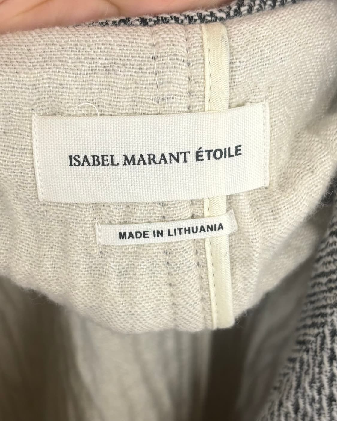 이자벨 마랑 그레이 헤링본 울 혼방 자켓 상품이미지7