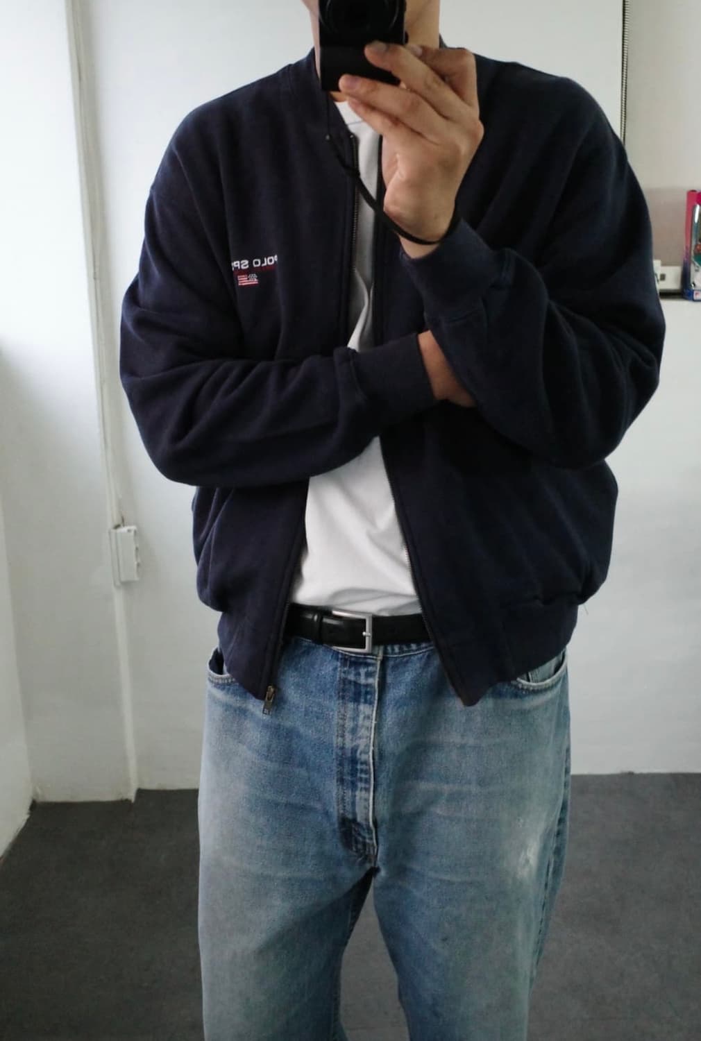 [실측105급] 90s 폴로 스포츠 빈티지 집업 (색감 예술 / M사이즈 상품이미지7