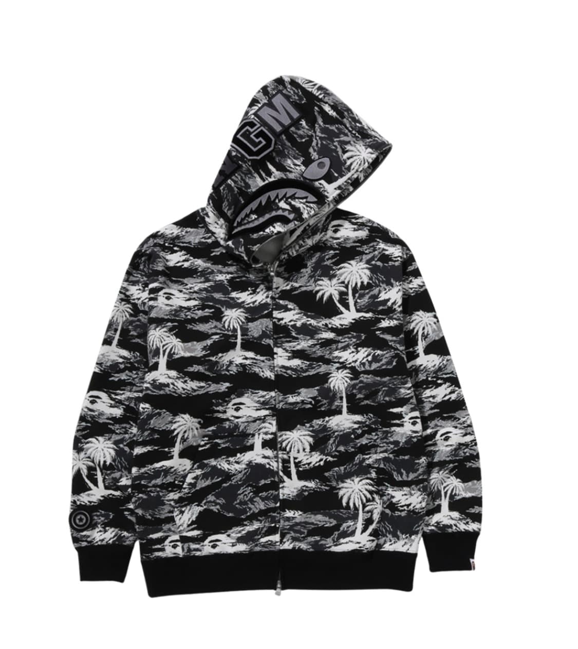 베이프 팜트리 샤크 후드집업 상품이미지1