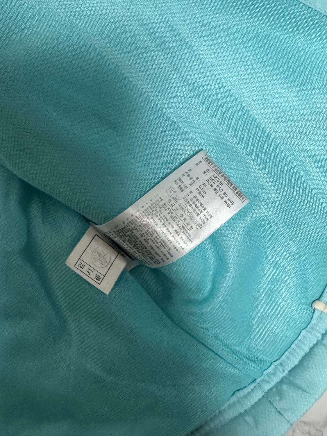 아디다스 삼선 민트 바람막이 점퍼 자켓 상품이미지7