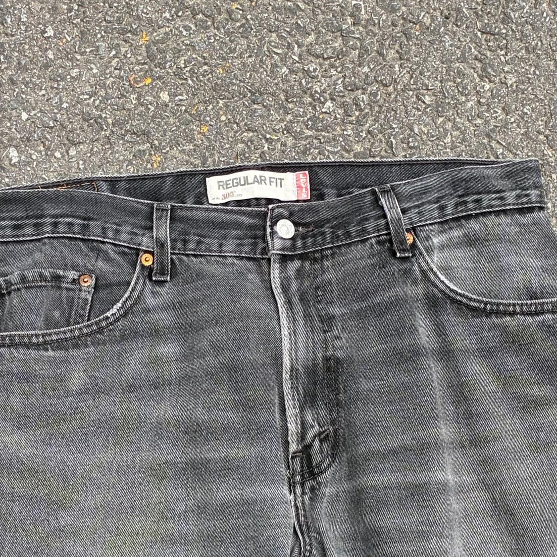 00s 리바이스 505 블랙진 데님팬츠 p570 상품이미지2