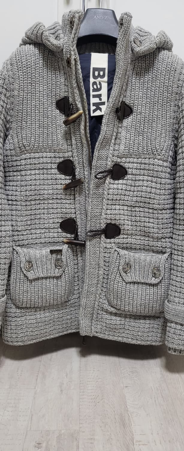 Bark 니트 더플 코트 상품이미지2