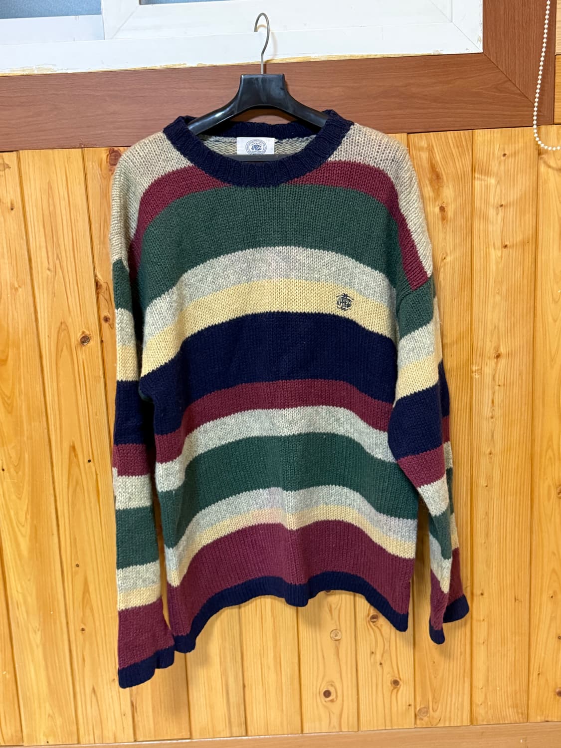 제이프레스 스트라이프 니트 빈티지 110 사이즈 상품이미지1