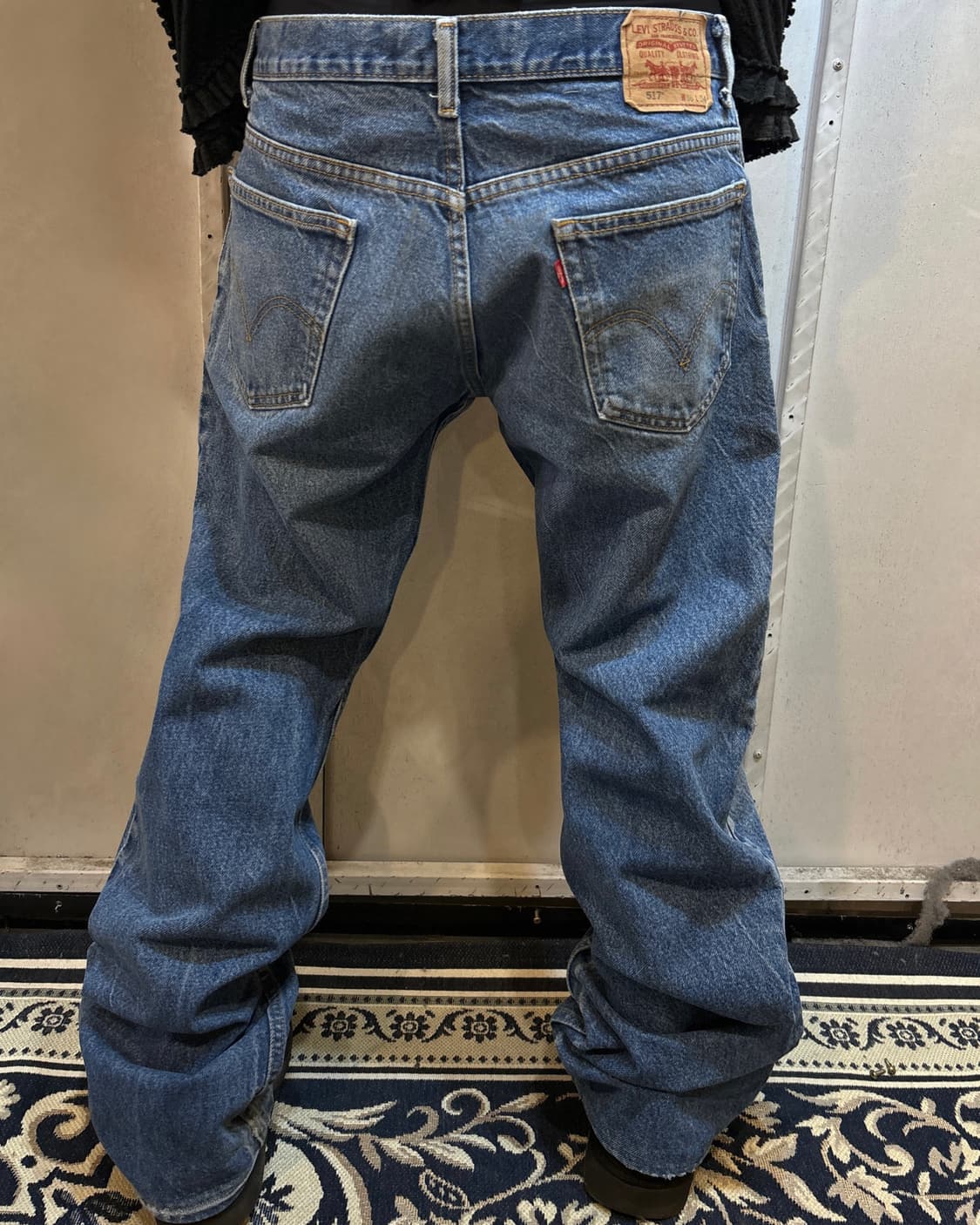 90s🇺🇸 LEVIS 517 U.S.A denim boots cut 상품이미지2