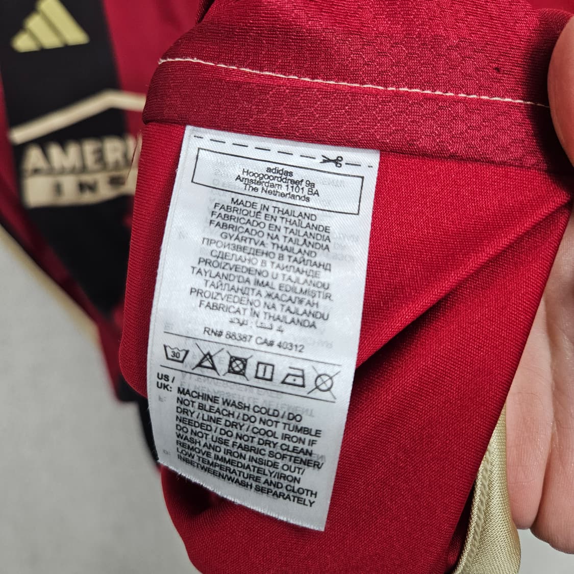 아디다스 애틀랜타 유나이티드 유니폼 M 상품이미지4