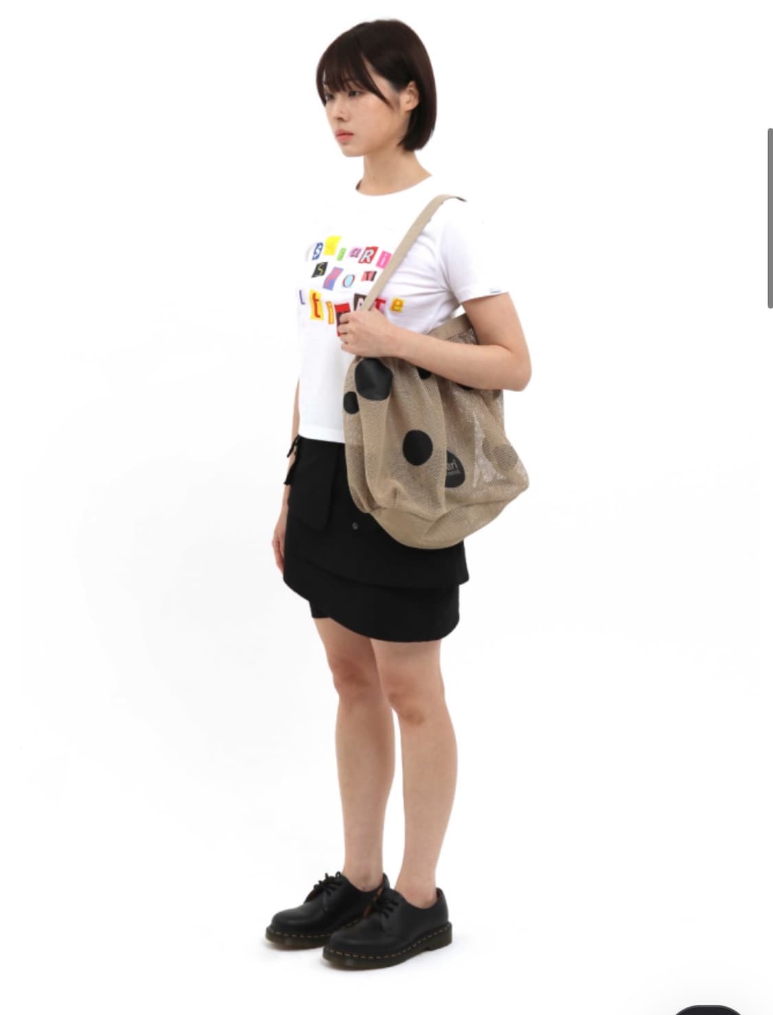 사파리스팟 도트 메쉬백 상품이미지2