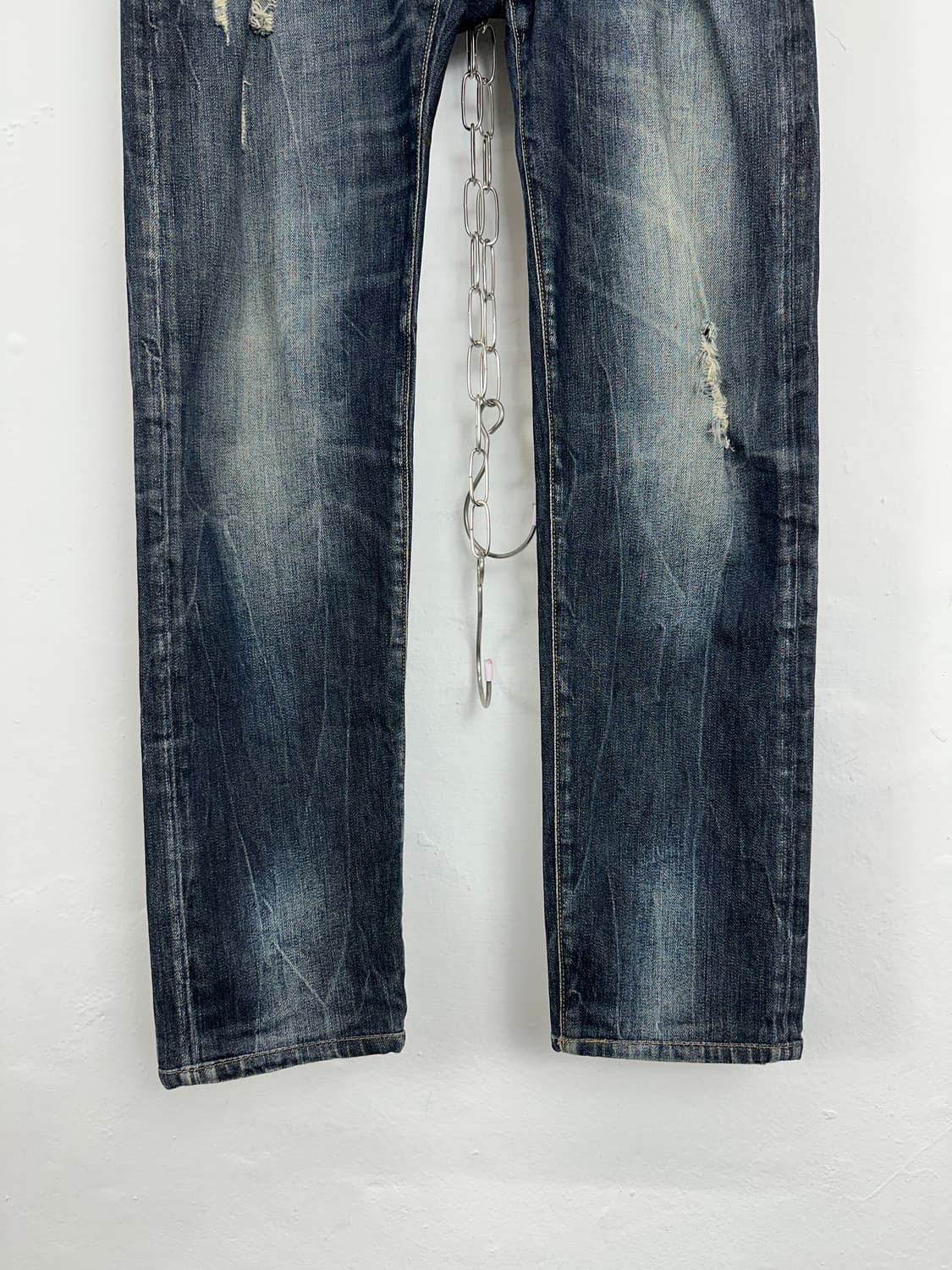 Dolce & Gabbana Distressed Slim Denim Pa 상품이미지7