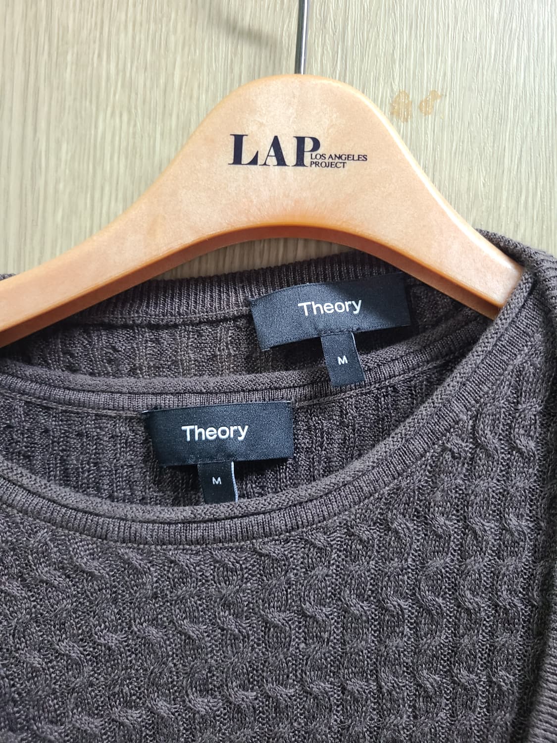 띠어리 마혼방 여름 니트 앙상블 가디건세트 m 상품이미지2