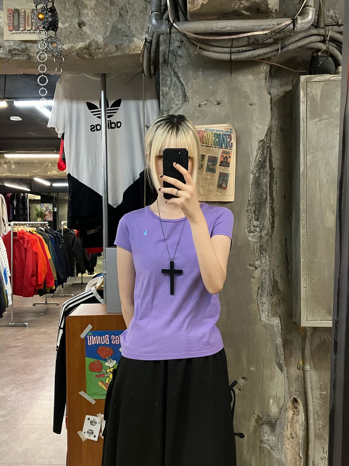 폴로 랄프로렌 티셔츠 퍼플 XL #csz2018 상품이미지2