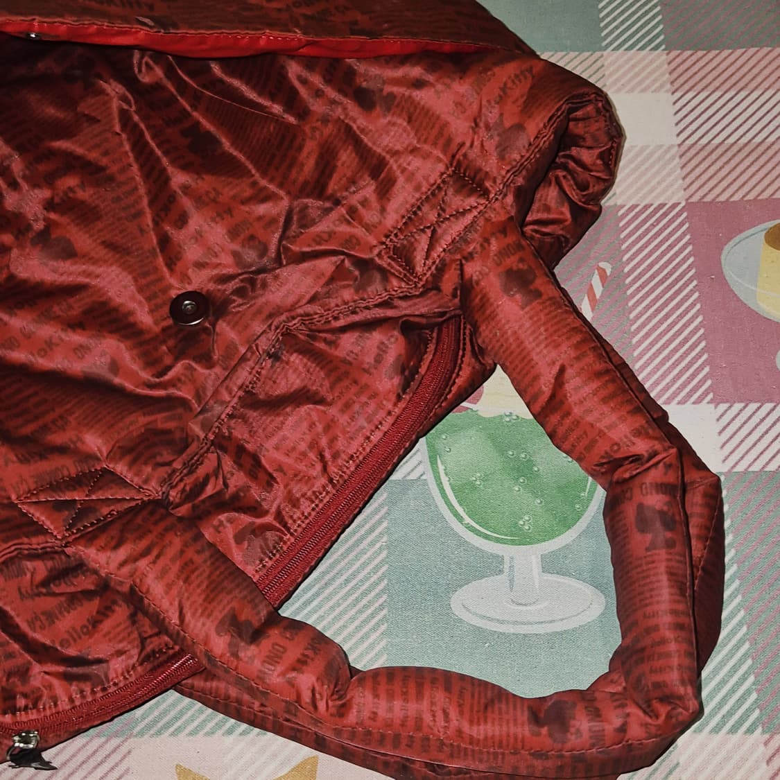 헬로키티 x 모노콤사 패디드 리본 빅 토트백 상품이미지10