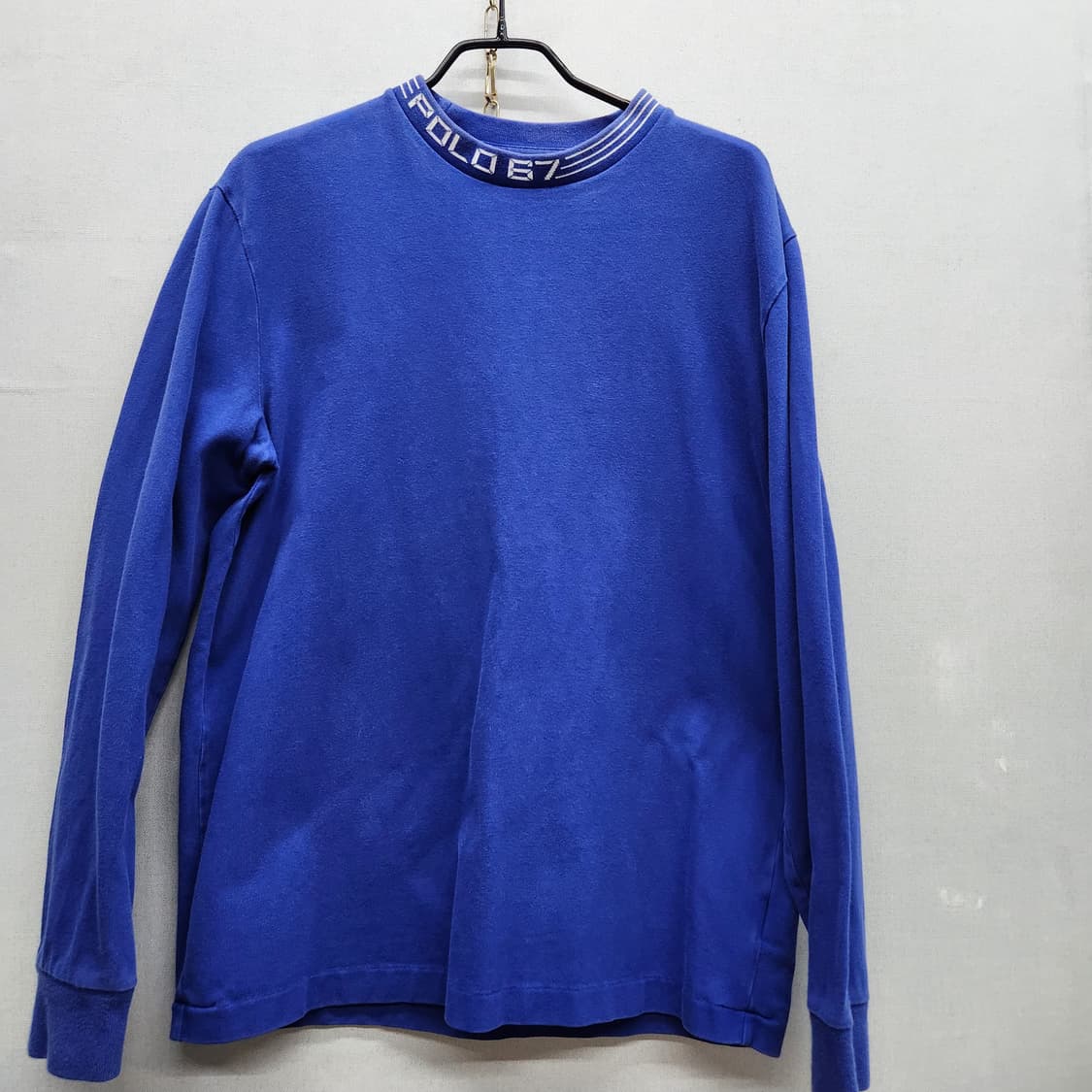 폴로랄프로렌 넥 스펠아웃 로고 긴팔티 S(M) 남여공용 상품이미지1