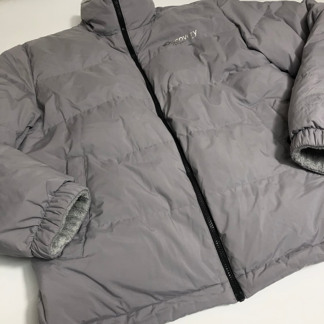디스커버리 리버시블 뽀글이 패딩 2XL 상품이미지4