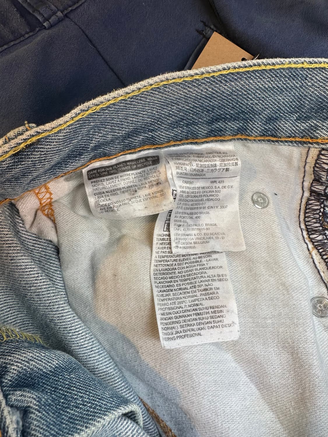 리바이스517 부츠컷 데님 팬츠 34x30 상품이미지7