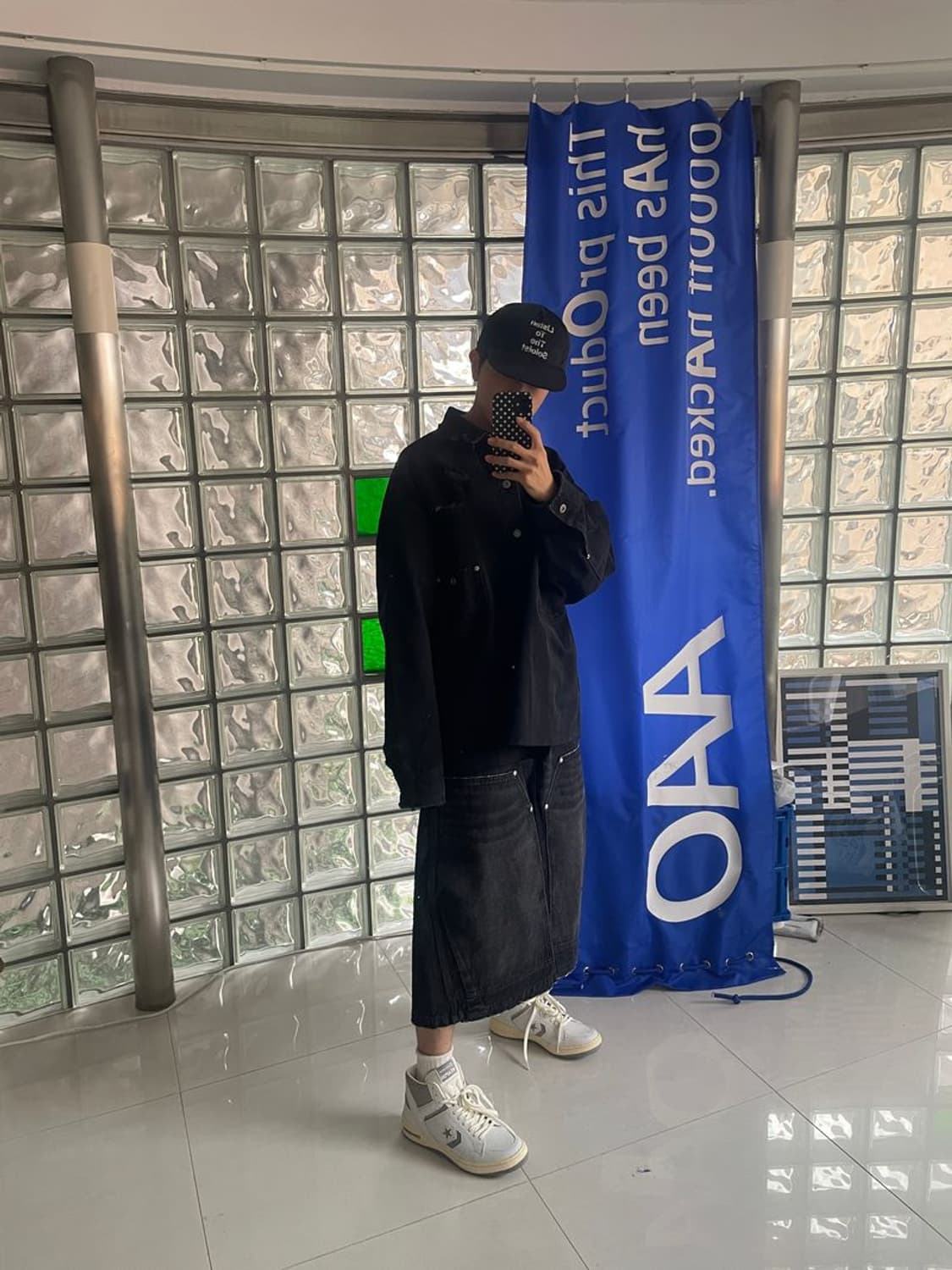 DOUBLE KNEE BAGGY SHORT 더블 반바지 상품이미지2