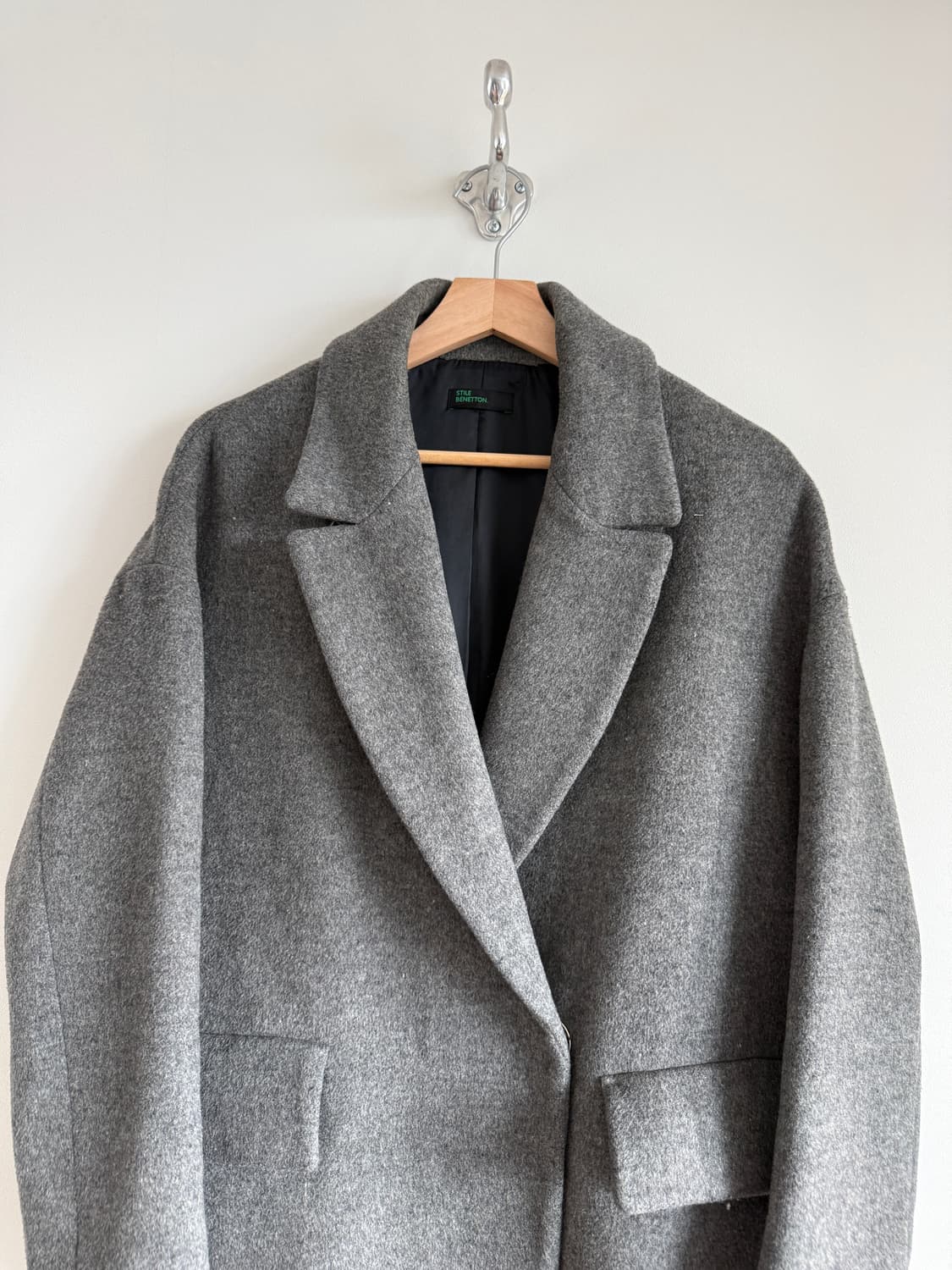 베네통(BENETTON) 울 코트 상품이미지2