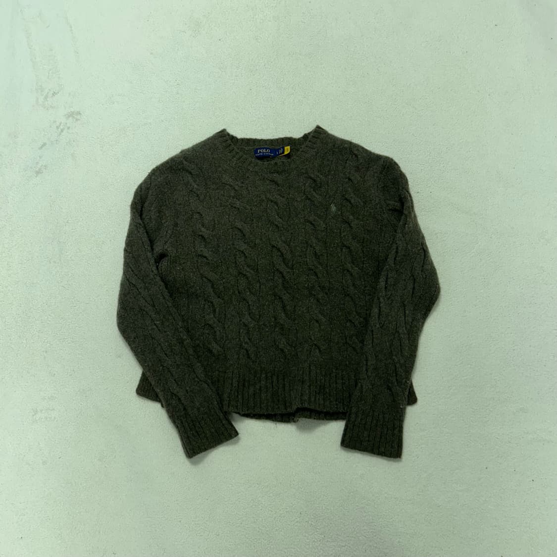 Polo Ralph Lauren khaki cable knit 상품이미지4