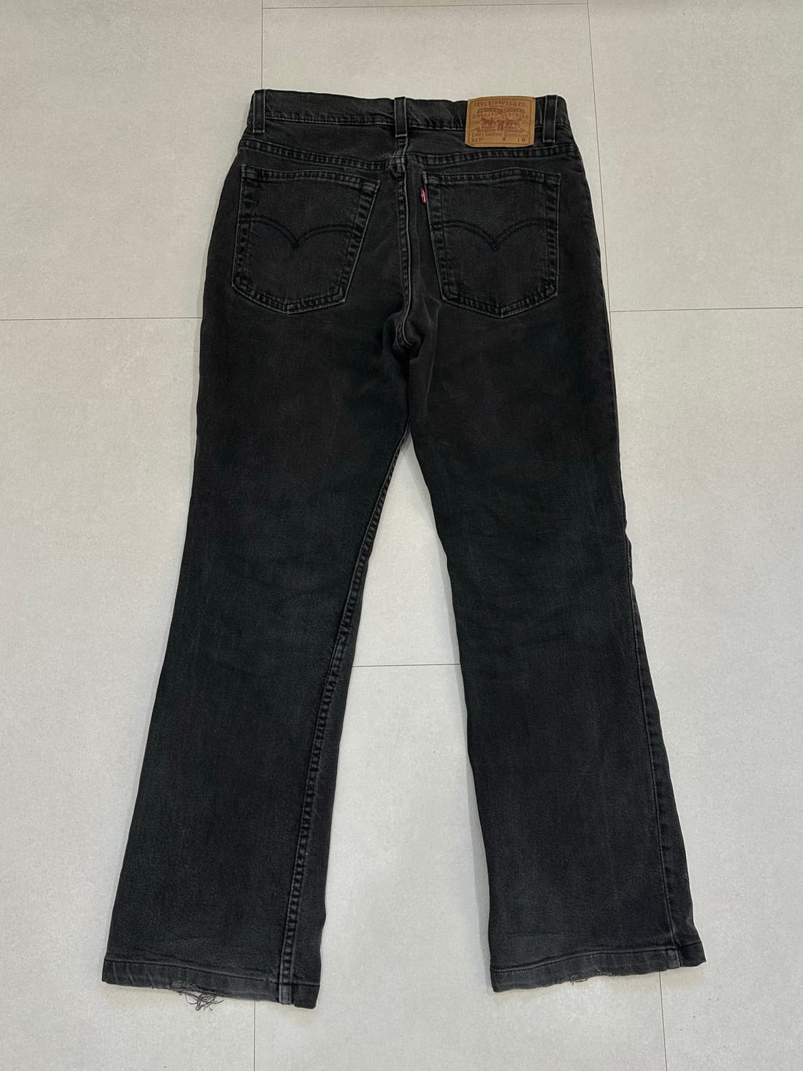 [29-30] 90‘s 빈티지 리바이스 517 흑청 상품이미지2