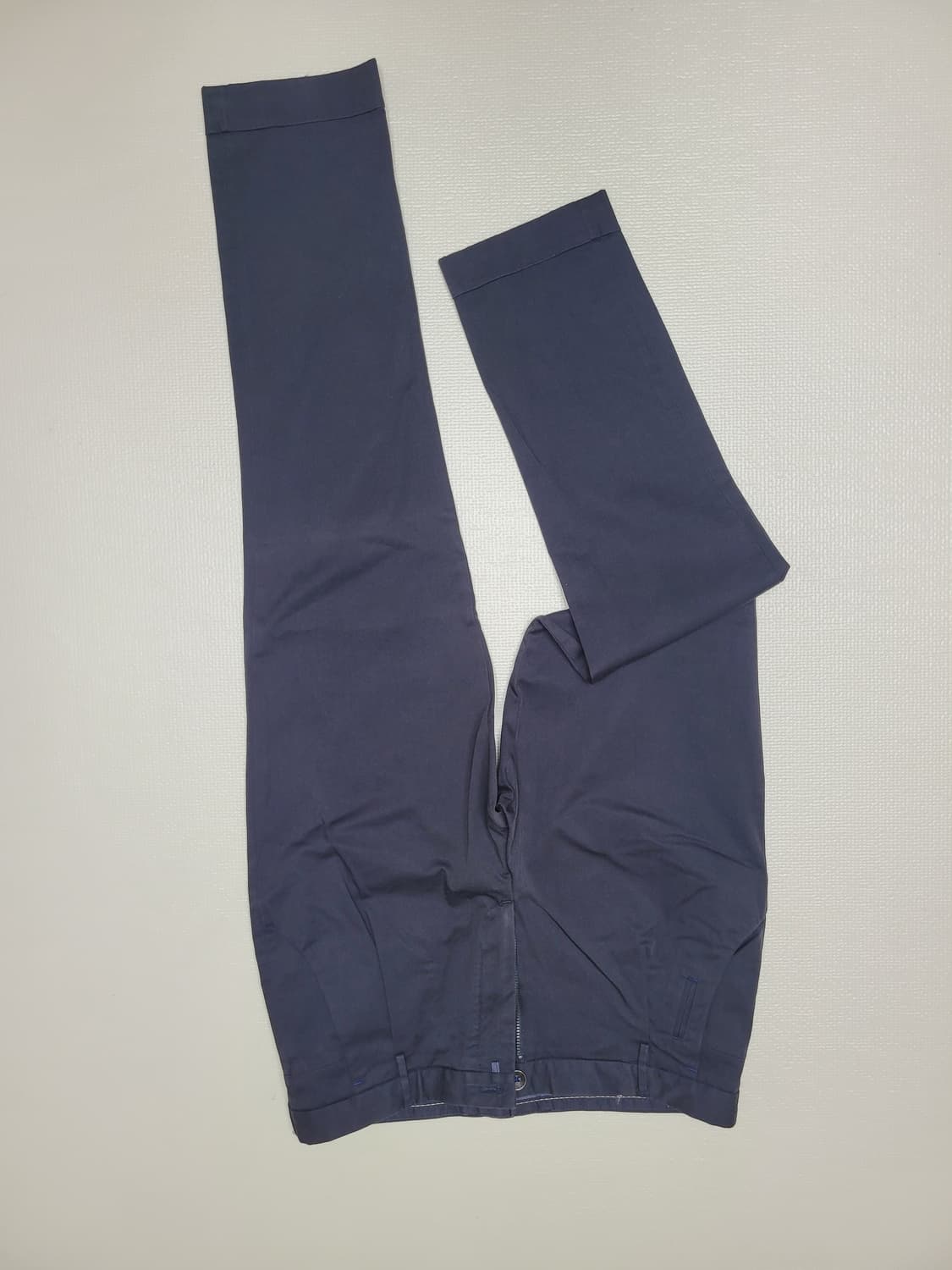 자라맨 ZARAMAN 남자 면 트윌 바지 33 네이비 상품이미지1