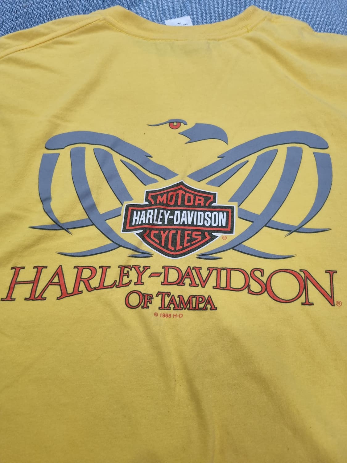 할리데이비슨 빈티지 티셔츠 (HARLEY-DAVIDSON) 상품이미지5