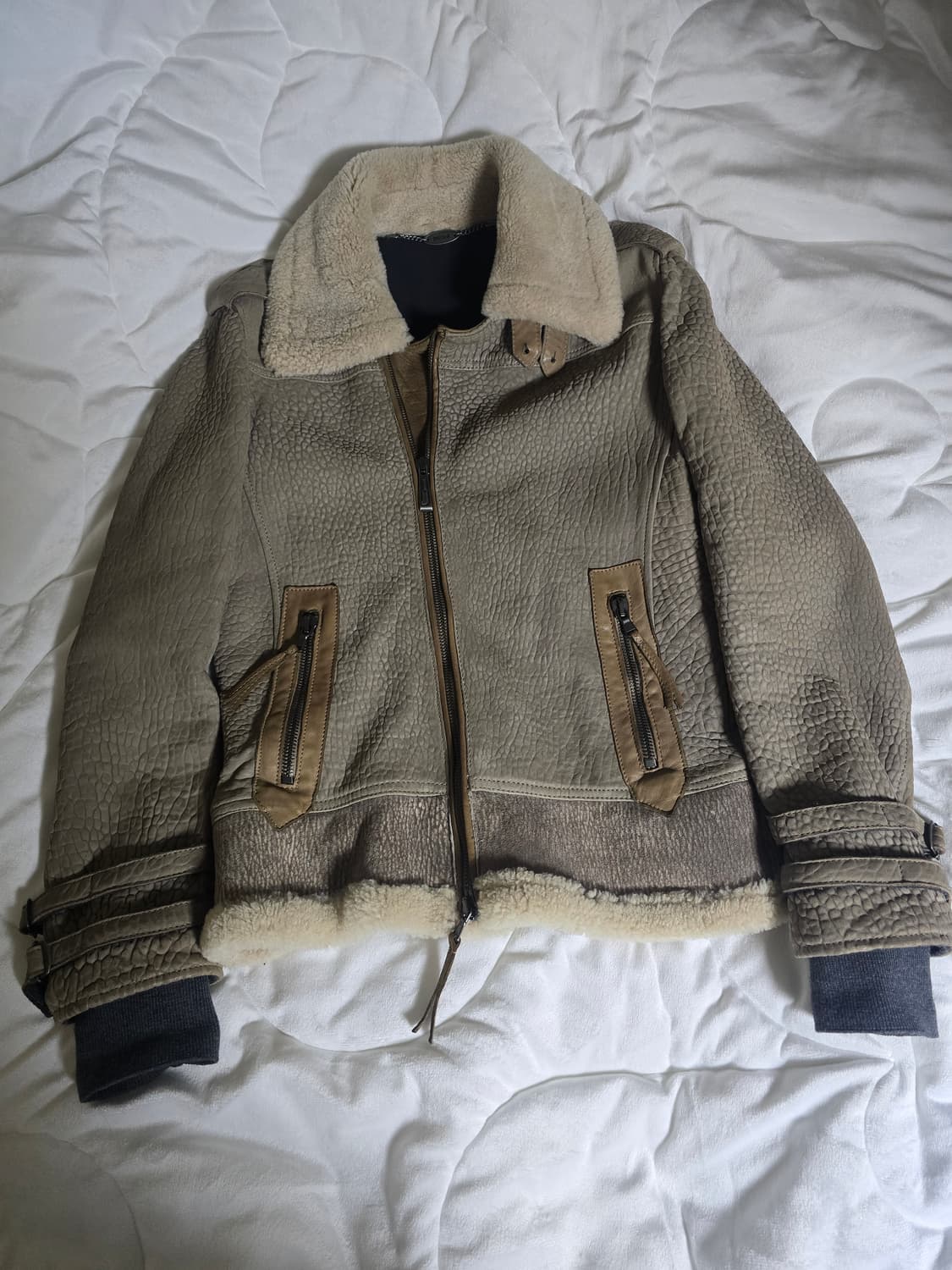 저스트 까발리(Just Cavalli) 리얼 쉐어링 무스탕자켓 (50) 상품이미지3