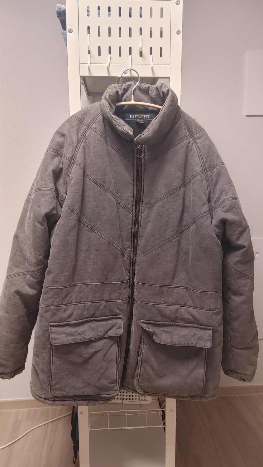 일본 빈티지 데님 패딩 상품이미지1