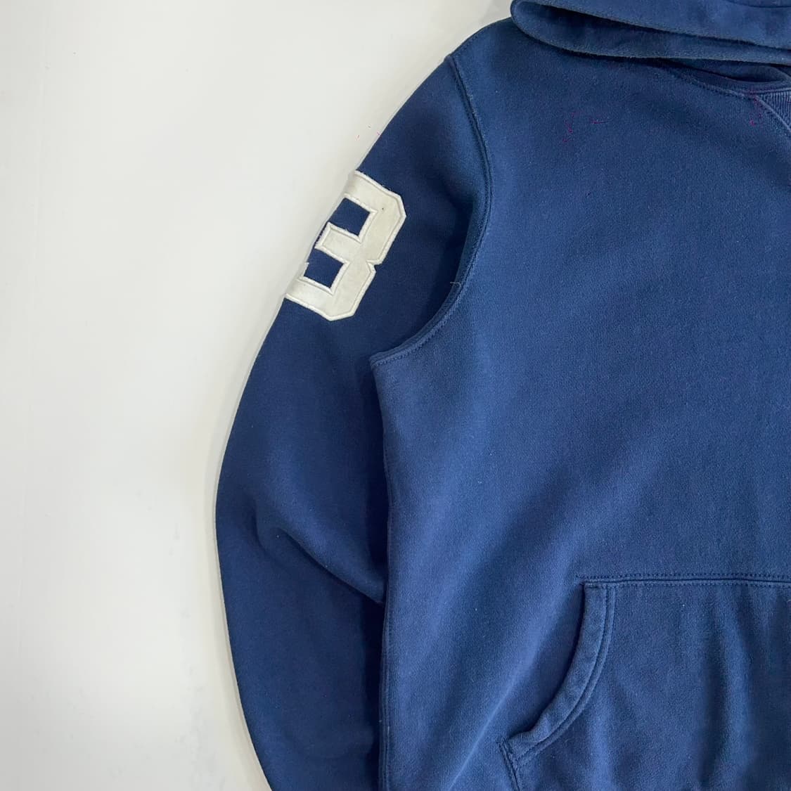 Polo 폴로 화이트 빅포니 블루 후드티 상품이미지5