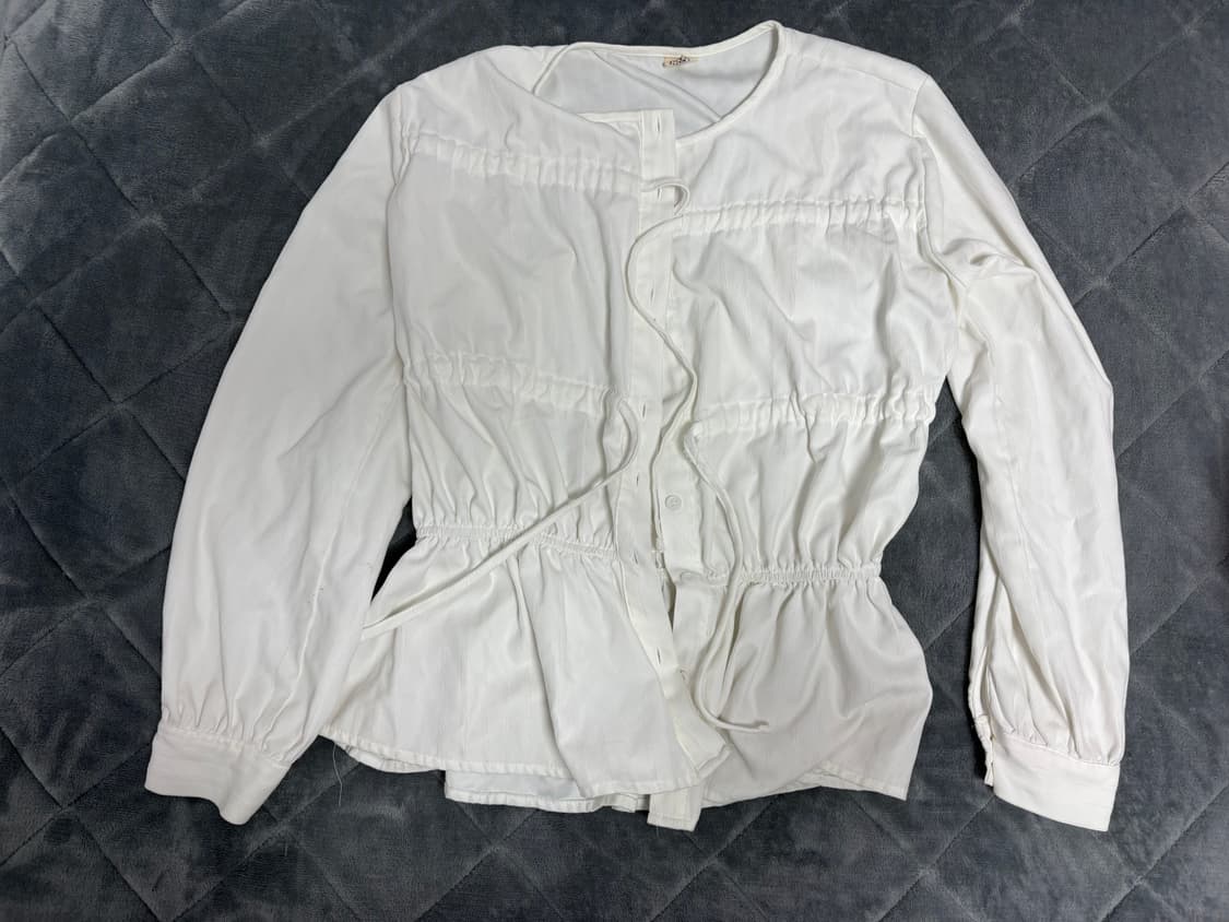 흰색 블라우스 상품이미지1