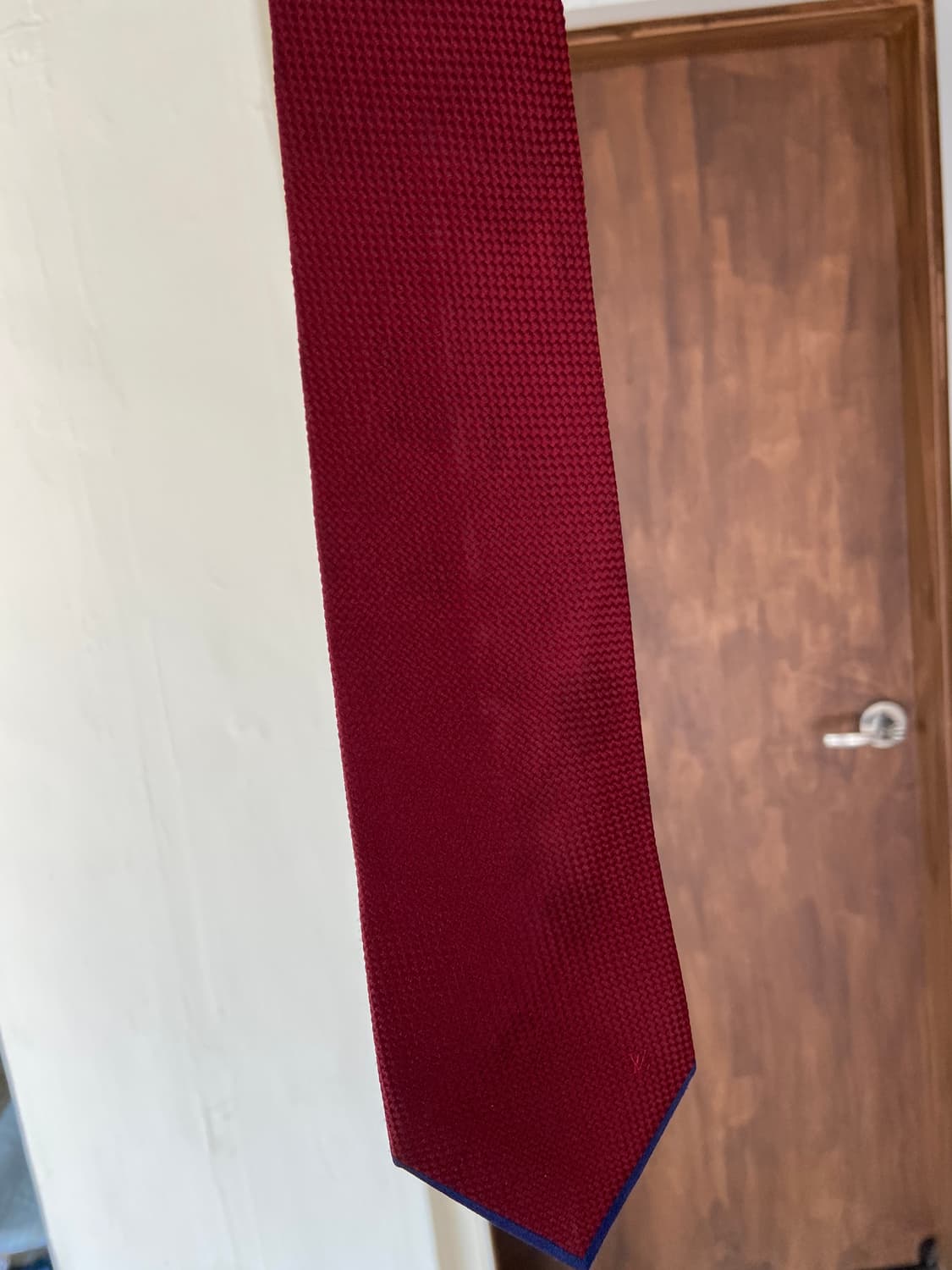 루이비통 (LOUIS VUITTON) 심플로고 정품 명품넥타이7.2cm 상품이미지8