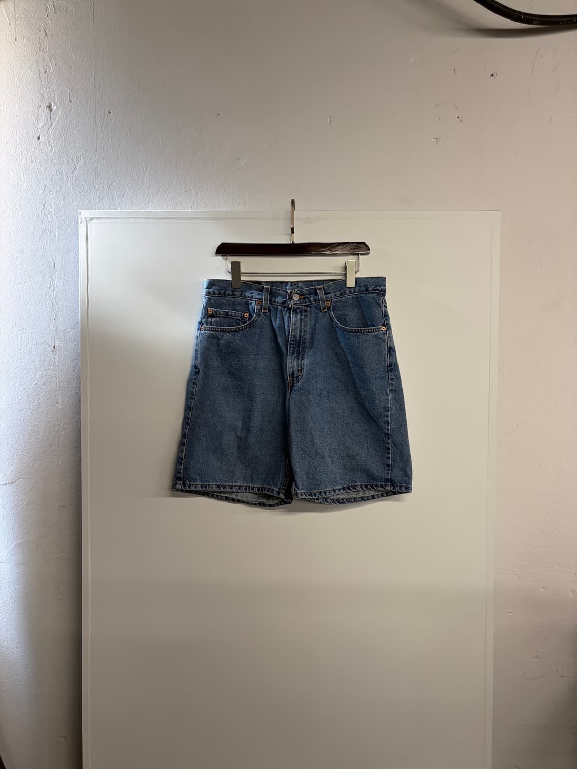 34-9” 리바이스 550 데님 쇼츠 USA 02s 상품이미지1
