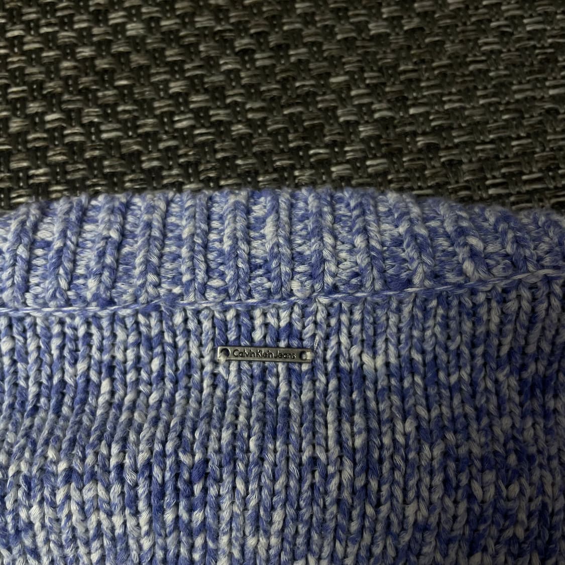 캘빈클라인 블루 보카시 롱 가디건 XS 상품이미지8